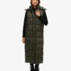 Hooded Ripstop Longline Gilet