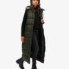 Hooded Ripstop Longline Gilet