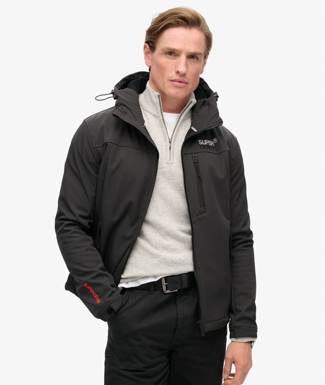 Hooded Ripstop Softshell Trekker Jacket Hooded Ripstop Softshell Trekker Jacket