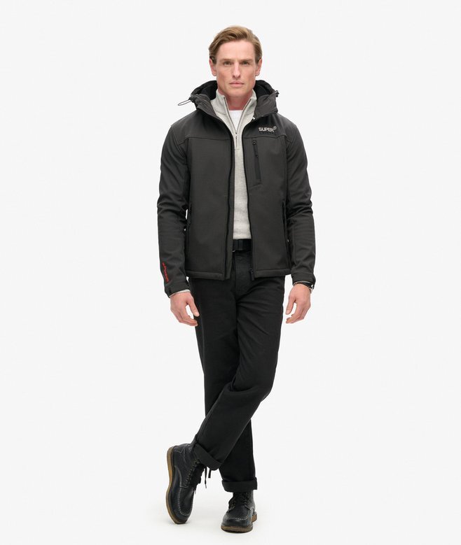 Hooded Ripstop Softshell Trekker Jacket Hooded Ripstop Softshell Trekker Jacket