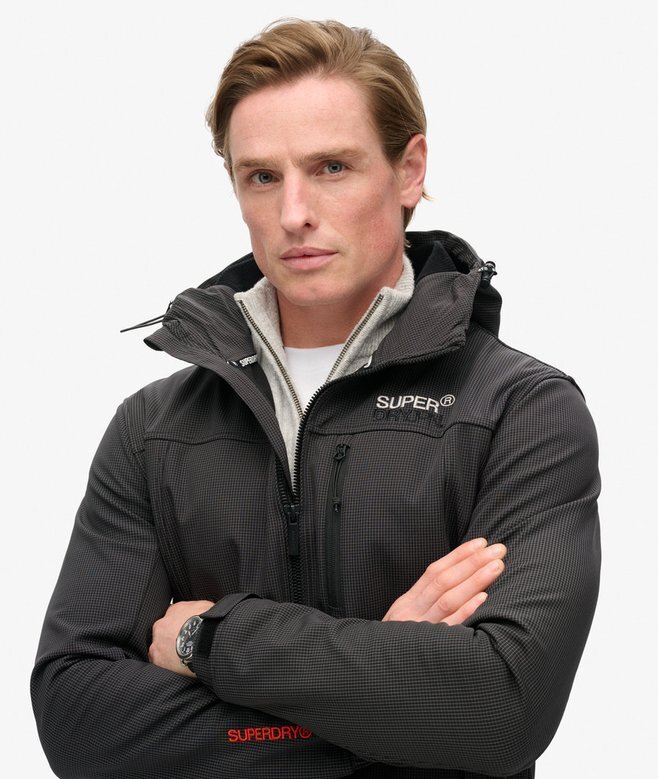 Hooded Ripstop Softshell Trekker Jacket Hooded Ripstop Softshell Trekker Jacket