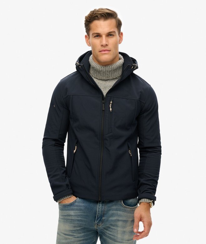 Hooded Soft Shell Trekker Jacket Hooded Soft Shell Trekker Jacket