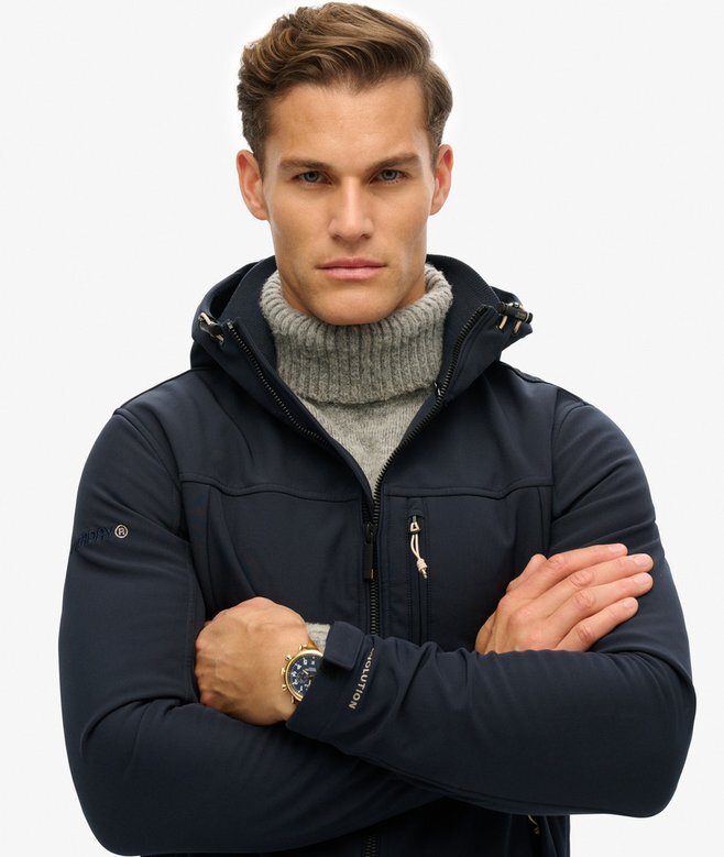 Hooded Soft Shell Trekker Jacket Hooded Soft Shell Trekker Jacket
