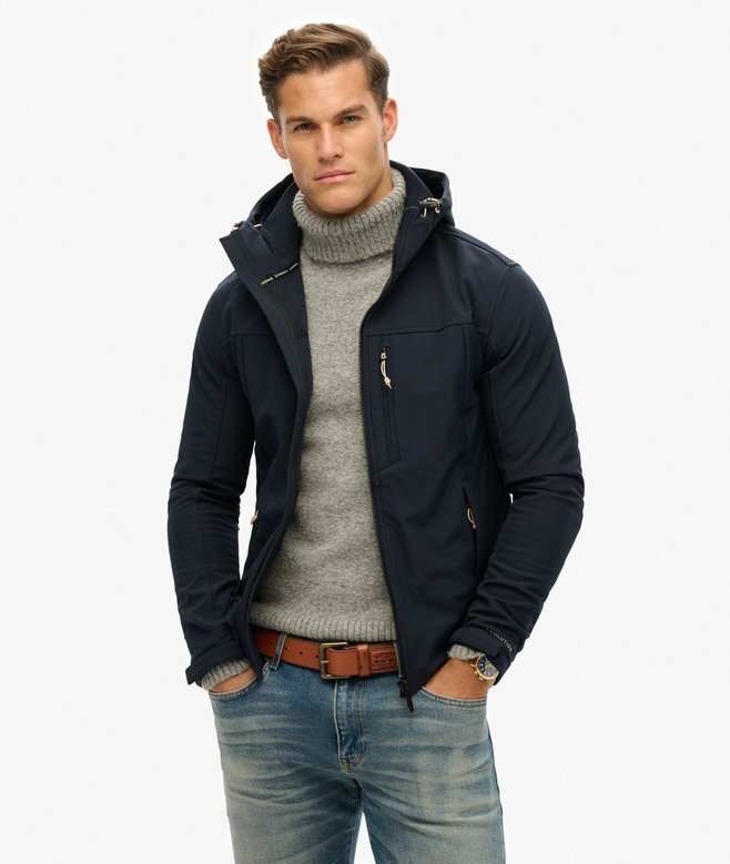 Hooded Soft Shell Trekker Jacket Hooded Soft Shell Trekker Jacket