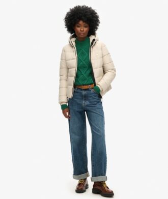 Hooded Spirit Sports Puffer Jacket