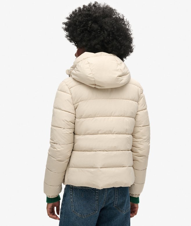 Hooded Spirit Sports Puffer Jacket Hooded Spirit Sports Puffer Jacket