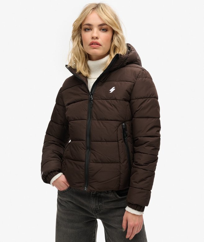 Hooded Spirit Sports Puffer Jacket Hooded Spirit Sports Puffer Jacket