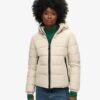 Hooded Spirit Sports Puffer Jacket Hooded Spirit Sports Puffer Jacket