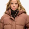 Hooded Sports Puffer Bomber Jacket