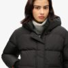 Hooded Sports Puffer Bomber Jacket