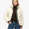 Hooded Sports Puffer Jacket