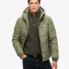 Hooded Sports Puffer Jacket Hooded Sports Puffer Jacket