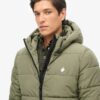 Hooded Sports Puffer Jacket Hooded Sports Puffer Jacket