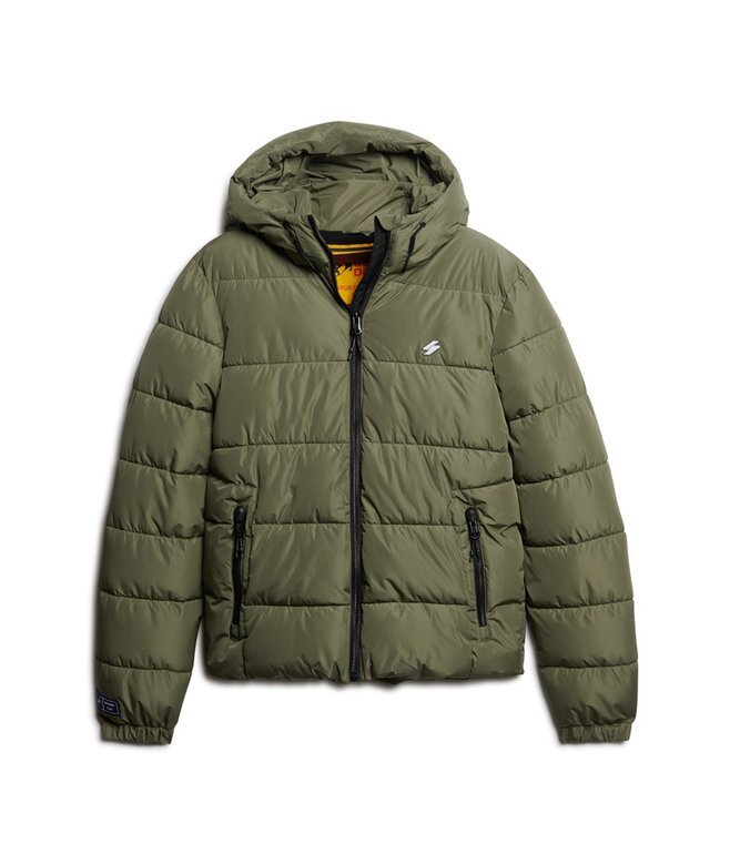 Hooded Sports Puffer Jacket Hooded Sports Puffer Jacket