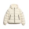 Hooded Sports Puffer Jacket