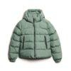 Hooded Sports Puffer Jacket
