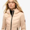 Hooded Storm Knit Hybrid Jacket