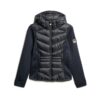 Hooded Storm Knit Hybrid Jacket