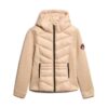 Hooded Storm Knit Hybrid Jacket