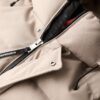Hooded Tweed Sports Puffer Jacket Hooded Tweed Sports Puffer Jacket