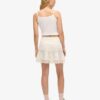 Ibiza Lace Mix Mini Skirt