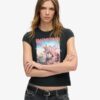 Iron Maiden X Superdry Cap Sleeve Band T-Shirt