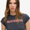 Iron Maiden X Superdry Cap Sleeve Band T-Shirt