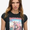 Iron Maiden X Superdry Cap Sleeve Band T-Shirt
