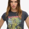 Iron Maiden X Superdry Cap Sleeve Band T-Shirt