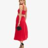 Jersey Cutout Midi Dress Jersey Cutout Midi Dress