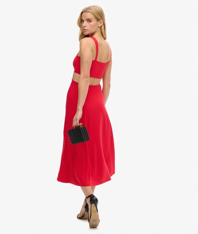 Jersey Cutout Midi Dress Jersey Cutout Midi Dress