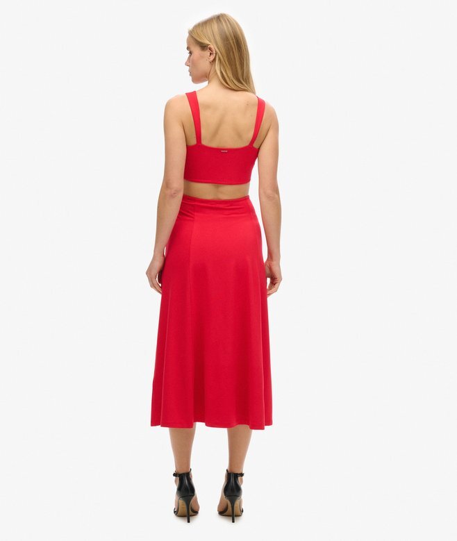 Jersey Cutout Midi Dress Jersey Cutout Midi Dress