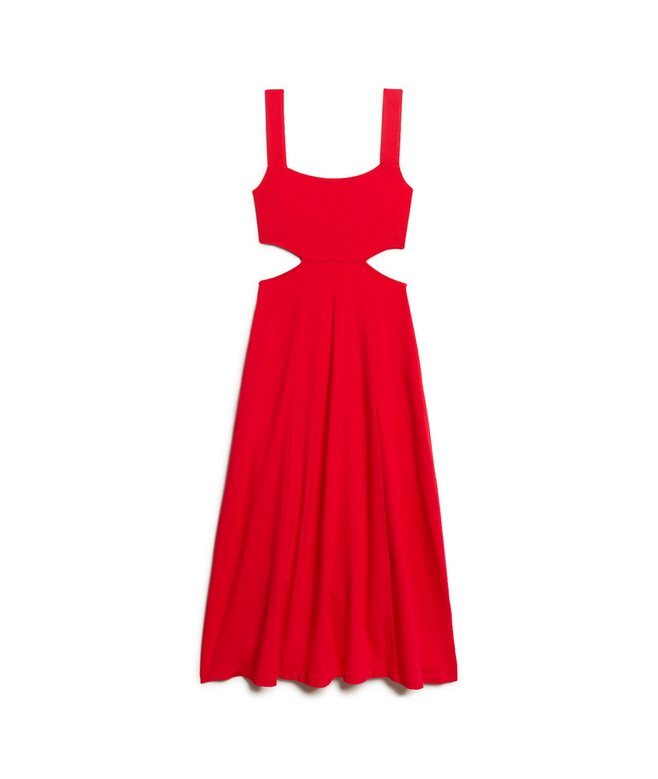 Jersey Cutout Midi Dress Jersey Cutout Midi Dress