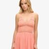 Jersey Lace Maxi Dress