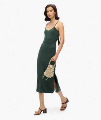 Jersey Open Back Dress