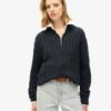 Knitted Rugby Henley Jumper