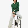 Knitted Rugby Henley Jumper