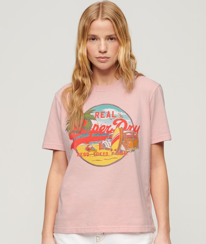 La Graphic Relaxed Tee La Graphic Relaxed Tee