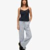 Lace Button Through Cami Top