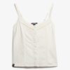 Lace Button Through Cami Top