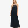 Lace Halter Maxi Beach Dress