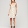 Lace Trim V-Neck Cami Dress