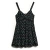 Lace Trim V-Neck Cami Dress Lace Trim V-Neck Cami Dress