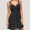Lace Trim V-Neck Cami Dress Lace Trim V-Neck Cami Dress