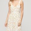 Lace Trim V-Neck Cami Dress