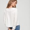 Lace Trim Woven Top