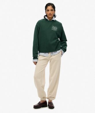 Lo-Fi Outdoor Mono Loose Crew Sweatshirt