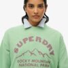 Lo-Fi Outdoor Mono Loose Crew Sweatshirt