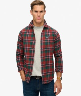 Long Sleeve Cotton Lumberjack Shirt