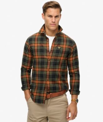 Long Sleeve Cotton Lumberjack Shirt